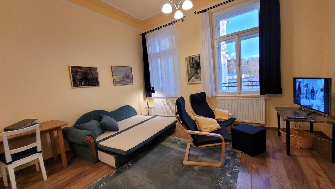 Apartman U Kolonady Marianske Lazne Bagian luar foto